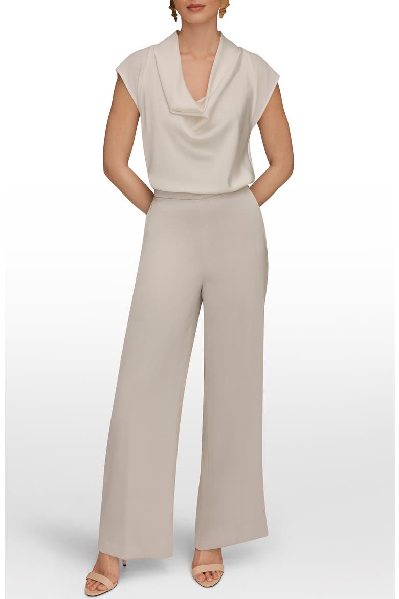 Wide Leg Pull-On Pants, Alternate, color, TUSCAN GREY