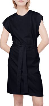 Vince Cotton Knit Muscle Dress