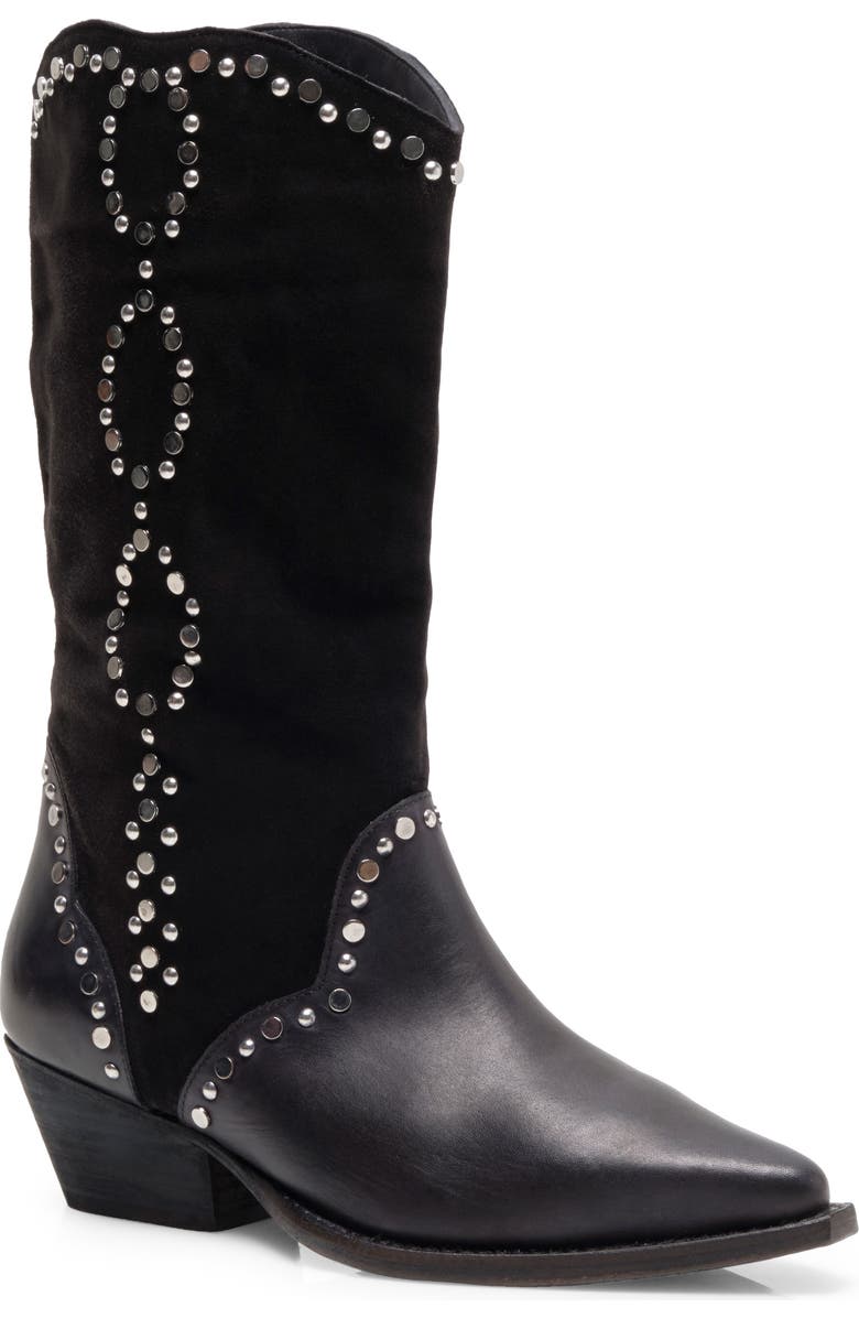Free People Jackson Studded Western Bootie, Main, color,