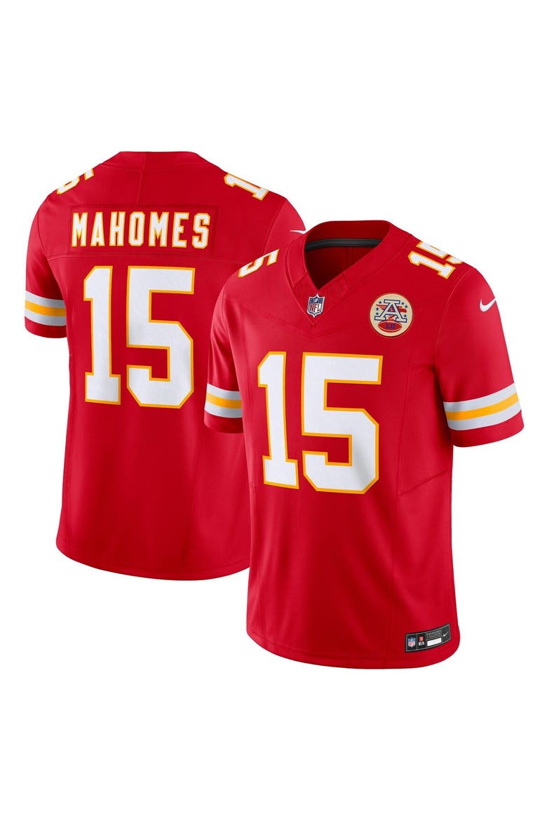 Men's Nike Patrick Mahomes Red Kansas City Chiefs Vapor F.U.S.E. Limited Jersey, Main, color, Red
