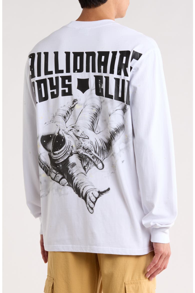 BB Oblivion Helmet Head Long Sleeve Graphic T-Shirt, Alternate, color, WHITE