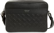 FERRAGAMO Embossed Gancini Shoulder Bag