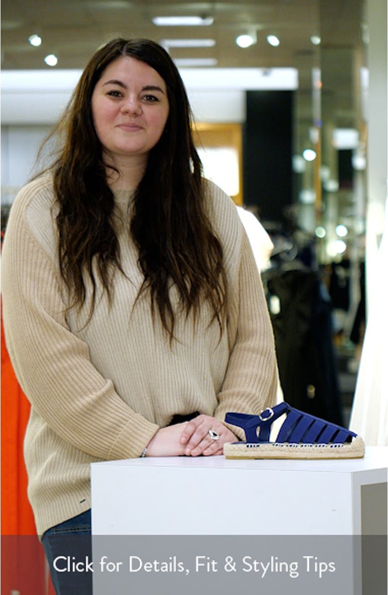 Tan Lines Espadrille Fisherman Sandal, sales video thumbnail