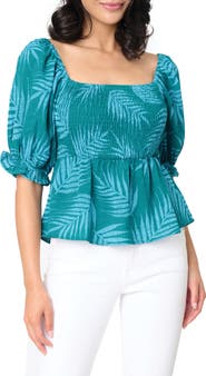 GIBSONLOOK Sycamore Smocked Top