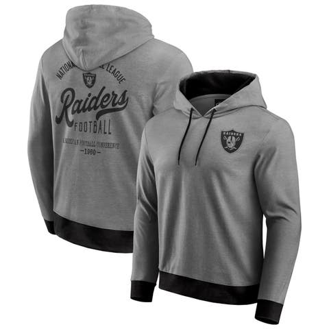 Men's Darius Rucker Collection by Fanatics Black Las Vegas Raiders Tonal Knit Pullover Hoodie