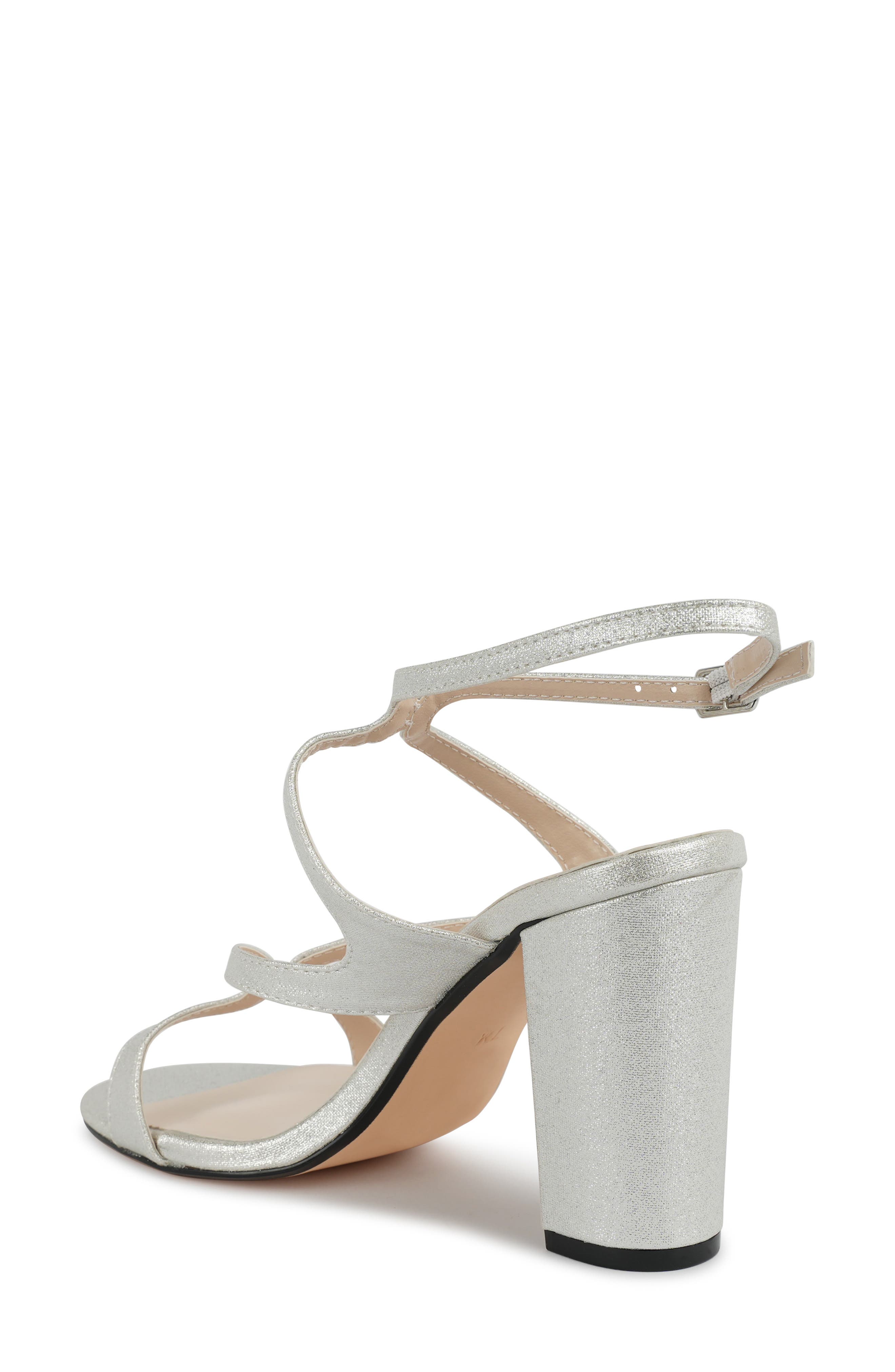 Touch Ups Shiloh Ankle Strap Sandal, Alternate, color, Silver