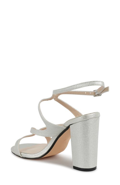 Touch Ups Shiloh Ankle Strap Sandal In Silver