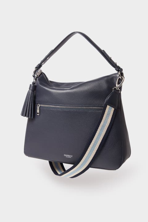 The Stella Leather Hobo Bag
