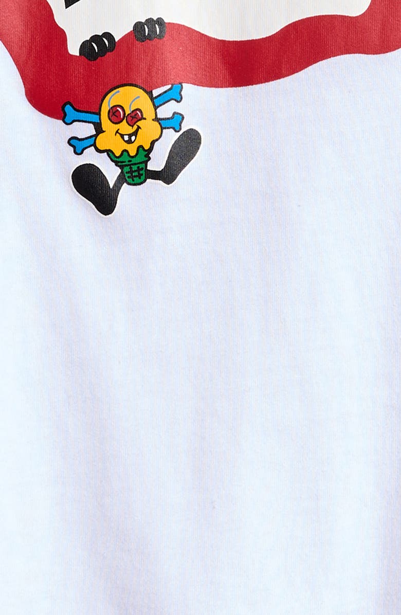 ICECREAM Kids' Hang On Graphic T-Shirt, Alternate, color, White