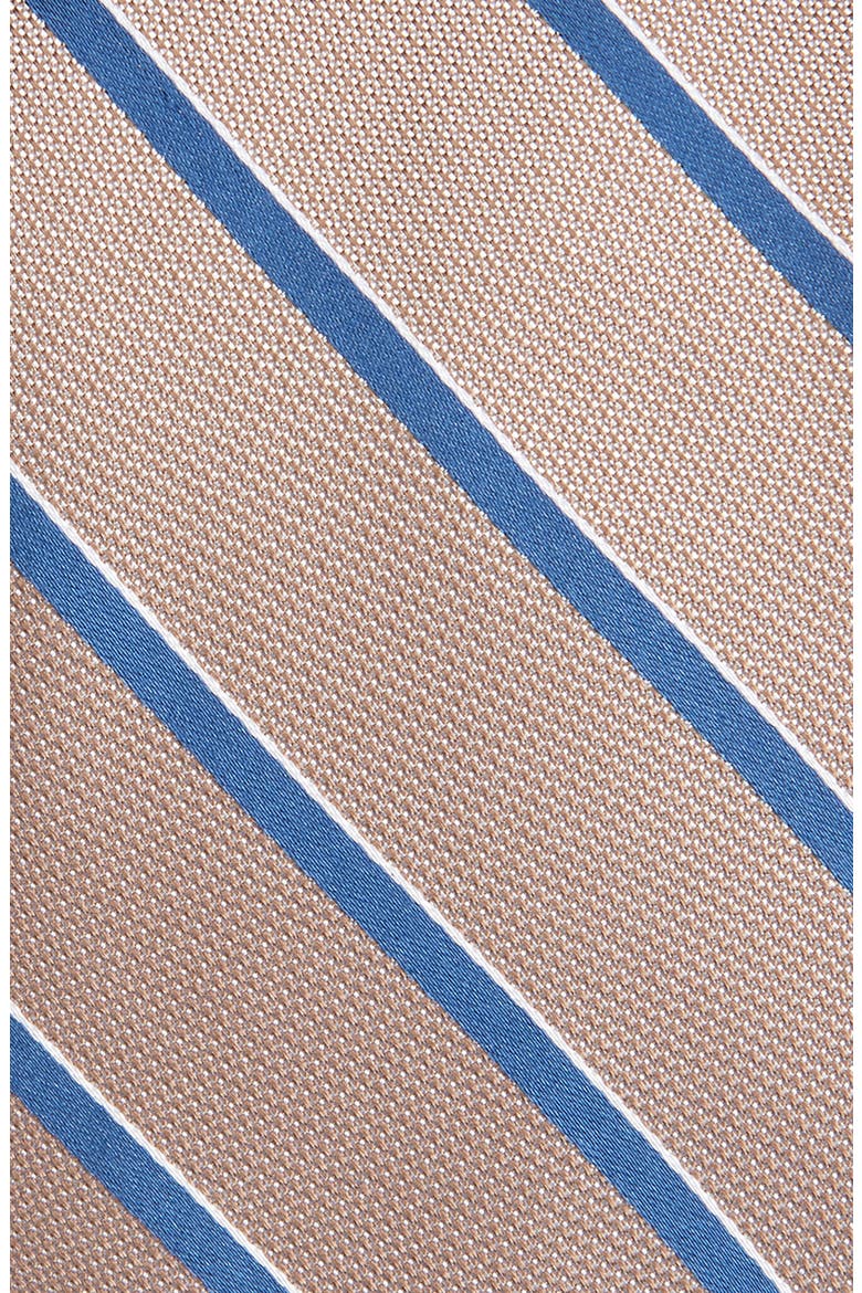 Laren Stripe Silk Tie, Alternate, color, BLUE