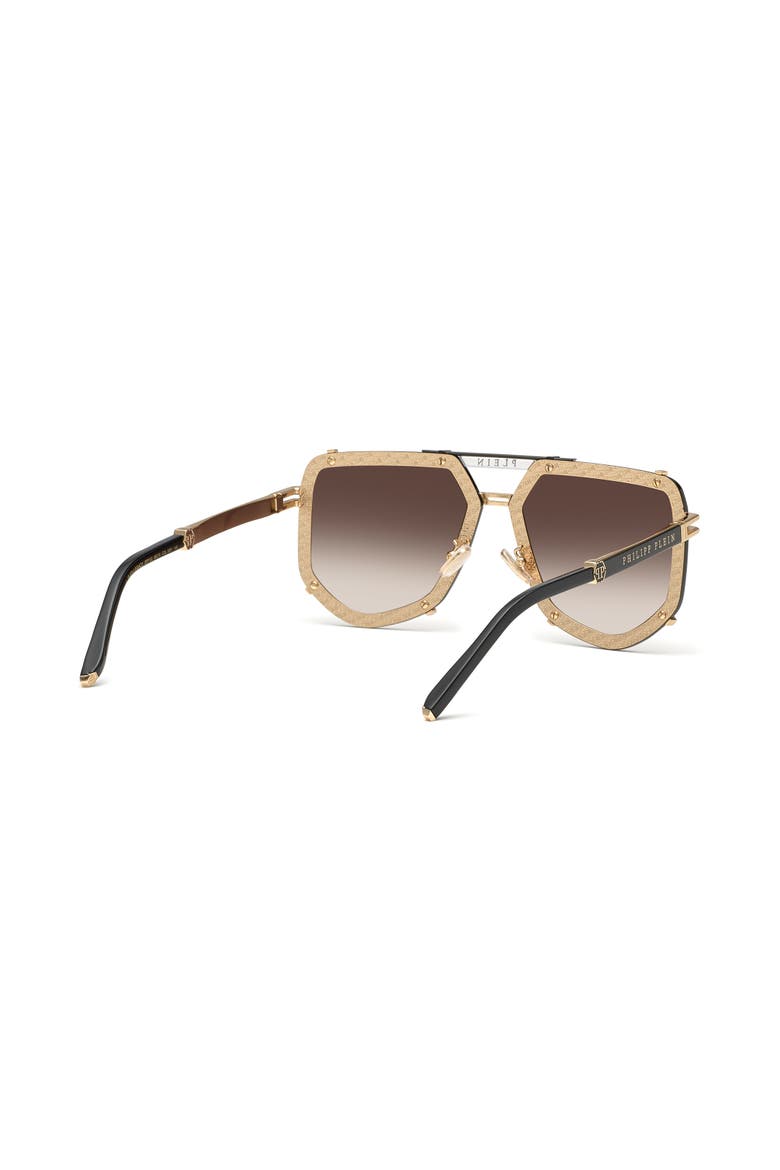 Sunglasses Plein Legacy Men, Alternate, color, black/gold