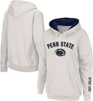 COLOSSEUM Women's White Penn State Nittany Lions Arch & Logo 1 Pullover Hoodie