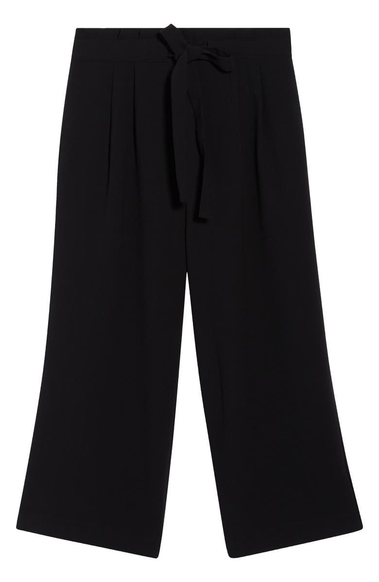 DR2 by Daniel Rainn Paperbag Waist Pants, Alternate, color, Black