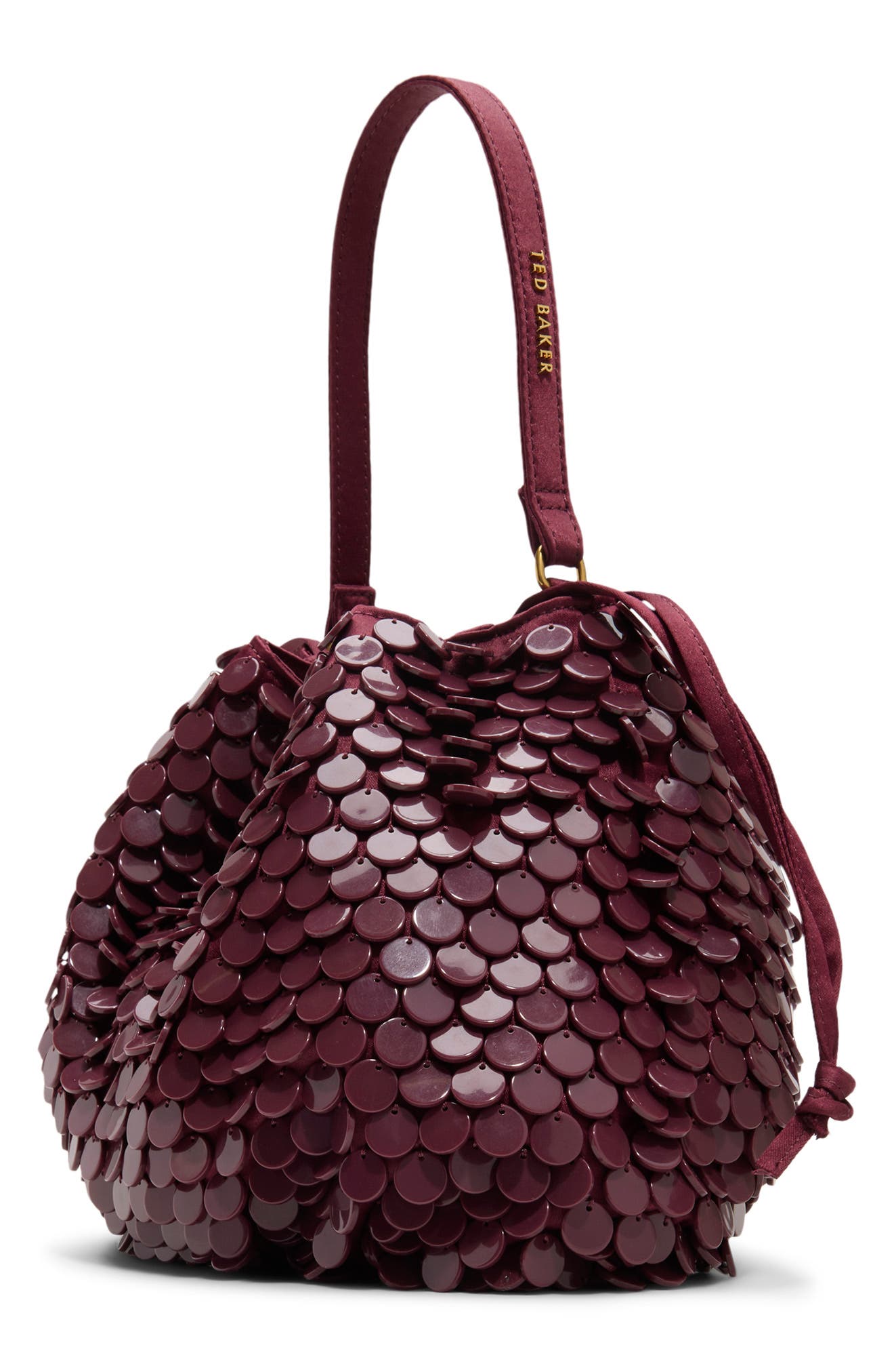 Ted Baker London Coral Drawstring Bag, Alternate, color, 