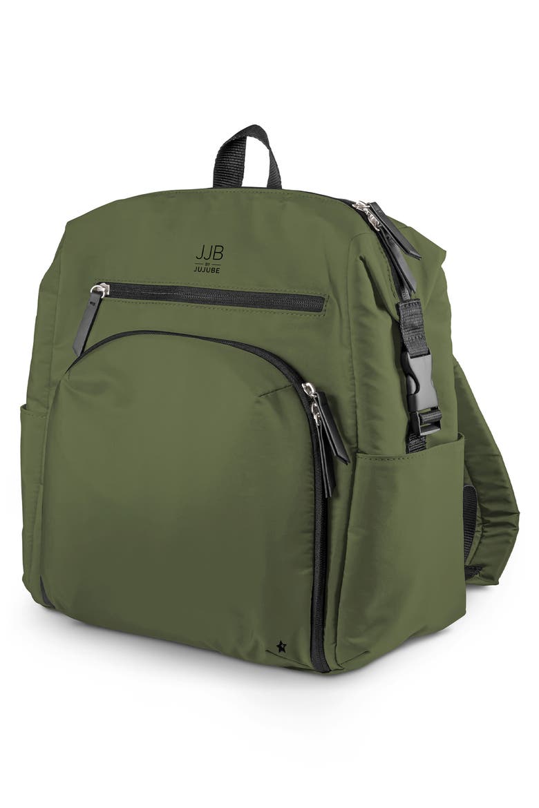 Modern Diaper Backpack, Alternate, color, OLIVE