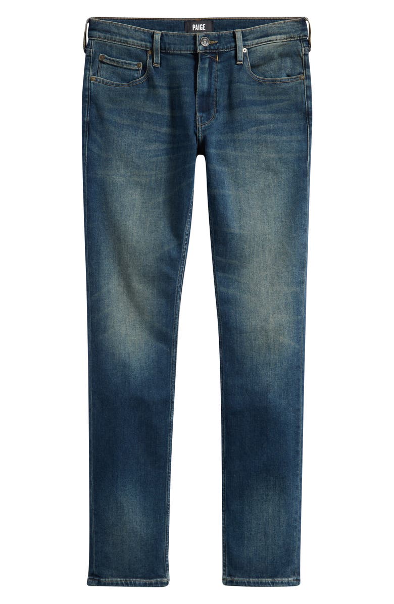 PAIGE Lennox Transcend Slim Fit Jeans, Alternate, color, Ortega