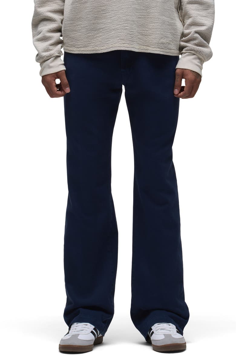 Hudson Jeans Walker Cotton Twill Trouser Pants, Main, color, Navy