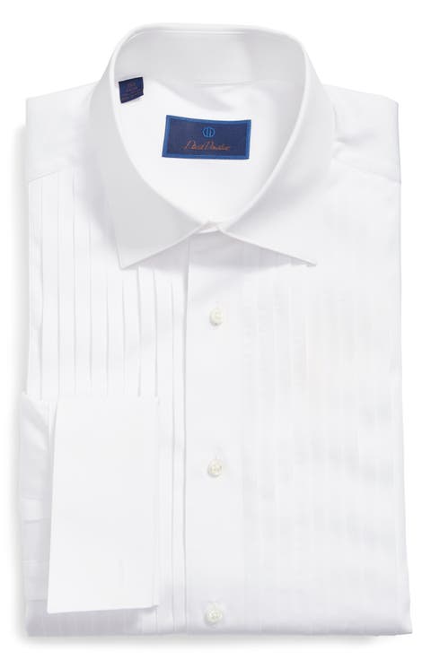 Regular Fit French Cuff Tuxedo Shirt