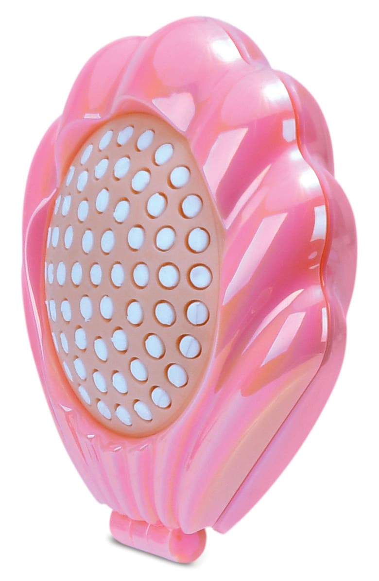 Iscream Mermaid Pop-Up Shell Brush, Alternate, color, Pink Multi