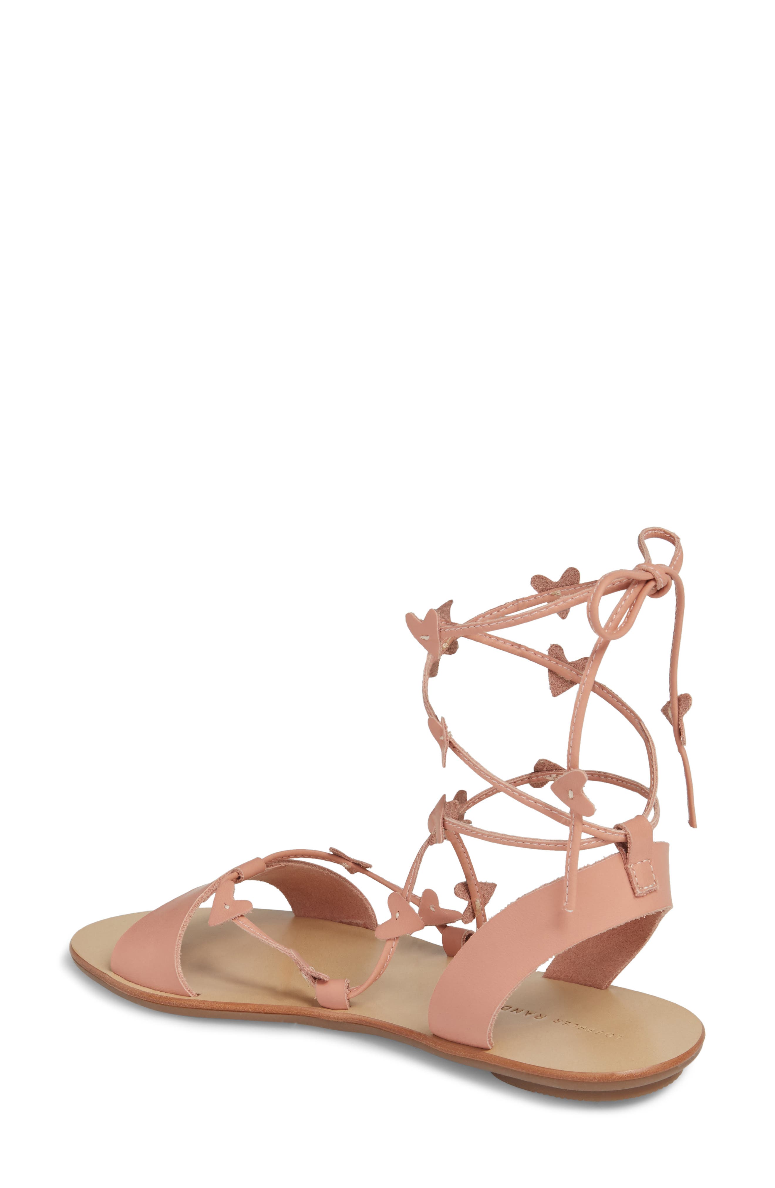 Heartla Wraparound Sandal, Alternate, color, BLUSH