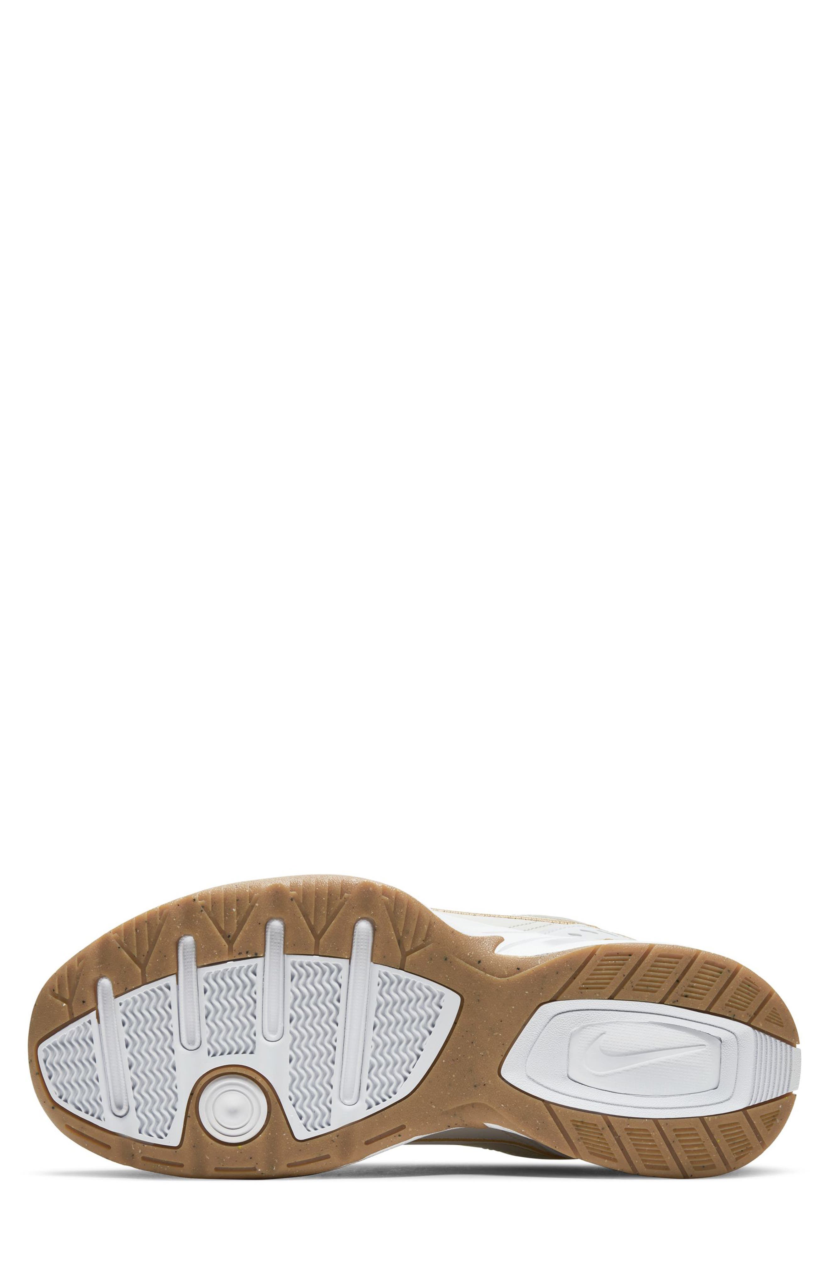 Nike Air Monarch IV Training Sneaker, Alternate, color, White/ Metallic Gold