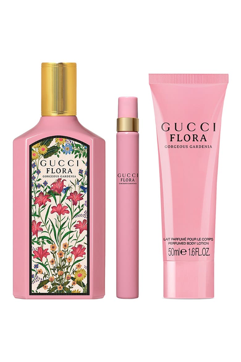 Flora Gorgeous Gardenia 3-Piece Gift Set, Alternate, color, NO COLOR