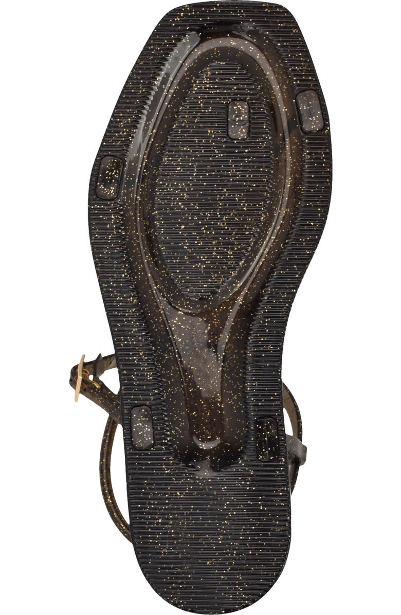 Nine West Shells Ankle Strap Jelly Sandal, Alternate, color,