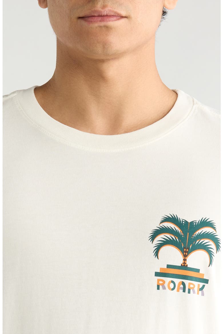 Moto Palm Graphic T-Shirt, Alternate, color, OFF WHITE