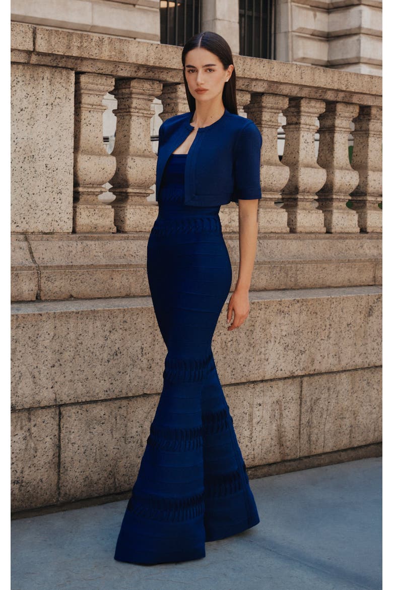 The Caitlin Gown, Alternate, color, STORM