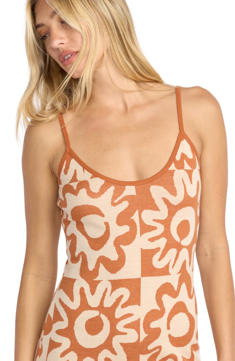 Billabong Lost Waves Sun Print Minidress, Alternate, color, 