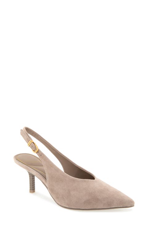 Ulysses Pointed Toe Slingback Pump