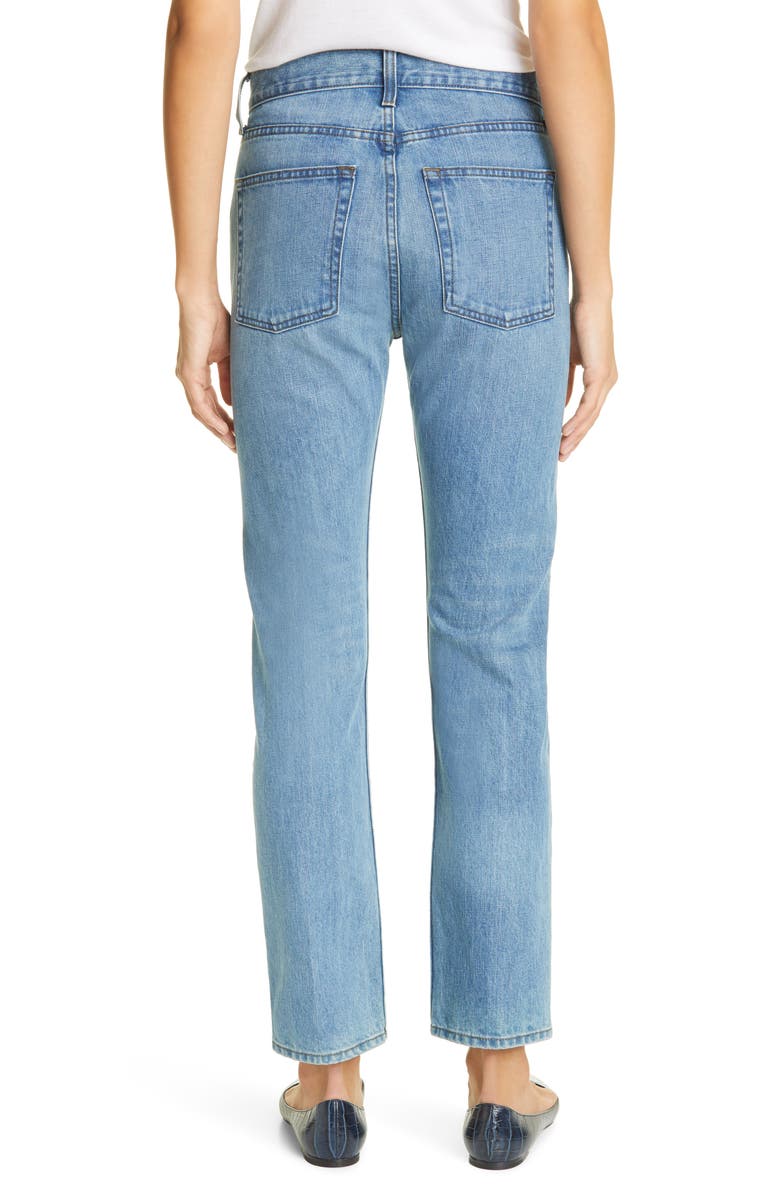 Brock Collection Straight Leg Jeans, Alternate, color, 