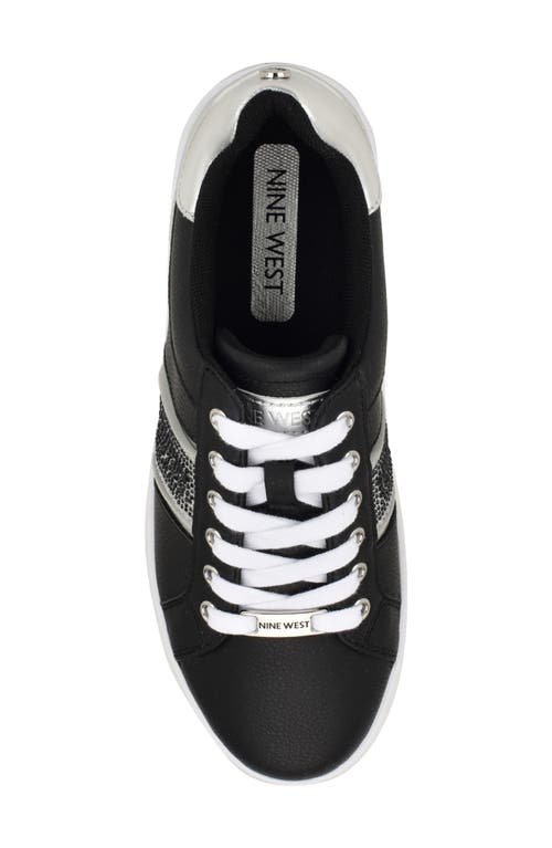 NINE WEST NINE WEST GATOR PLATFORM SNEAKER 