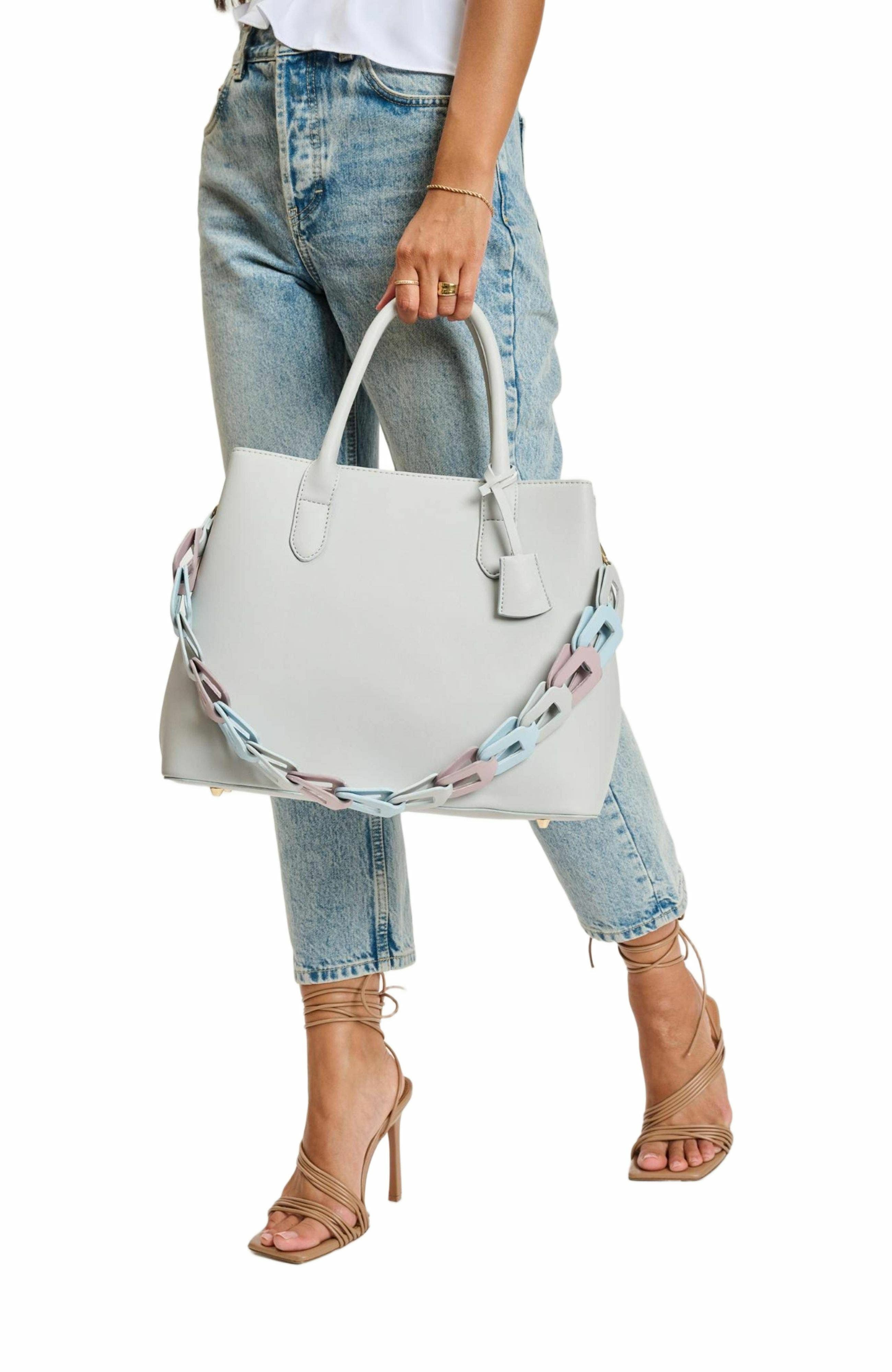 Regalina Satchel, Alternate, color, Dove Grey