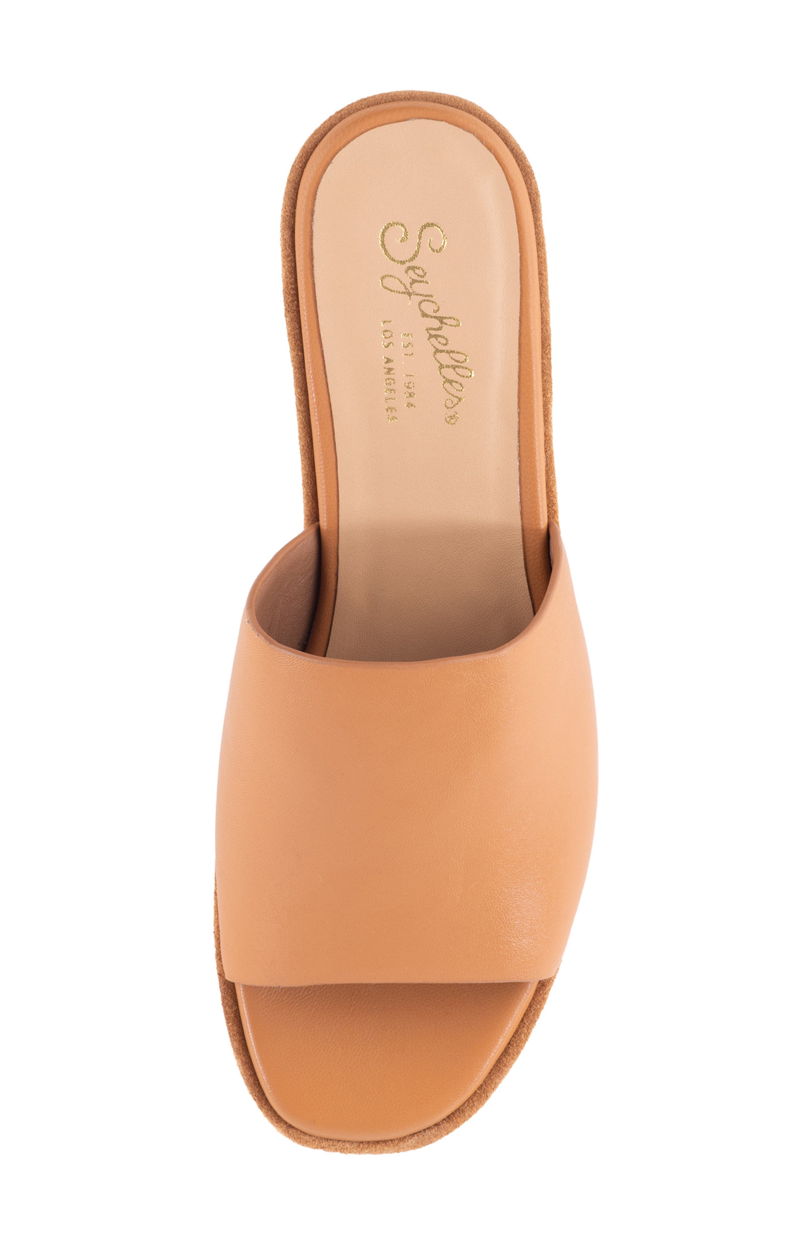 Seychelles One Of A Kind Platform Mule Sandal, Alternate, color, Tan