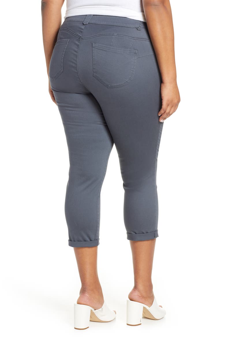 Ab-Solution Ankle Skimmer Jeans (Nordstrom Exclusive), Alternate, color, SHADOW