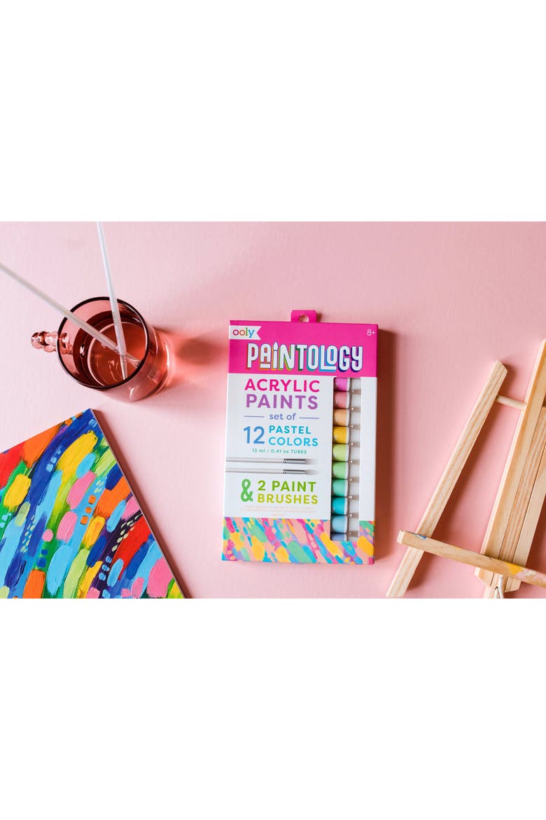 Paintology Acrylic Paint Set, 12 Classic Colors, Alternate, color, Multicolored