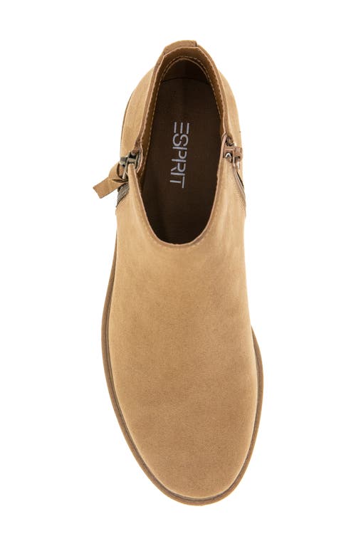 Esprit Saige Lug Sole Bootie In Brown
