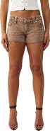 True Religion Joey Raw Hem Denim Shorts
