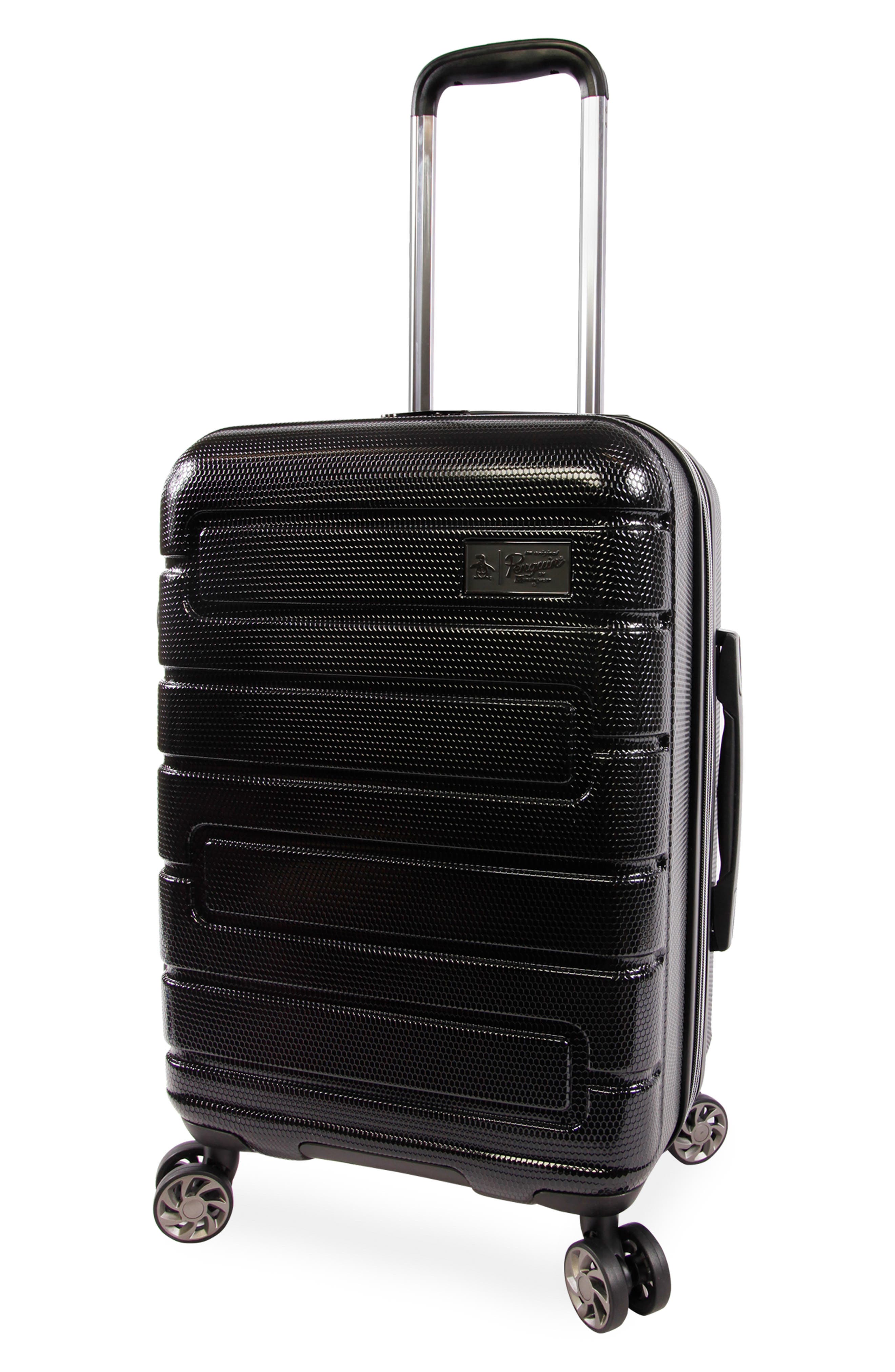 Original Penguin Crimson 21-Inch Hardside Spinner Luggage (Men
