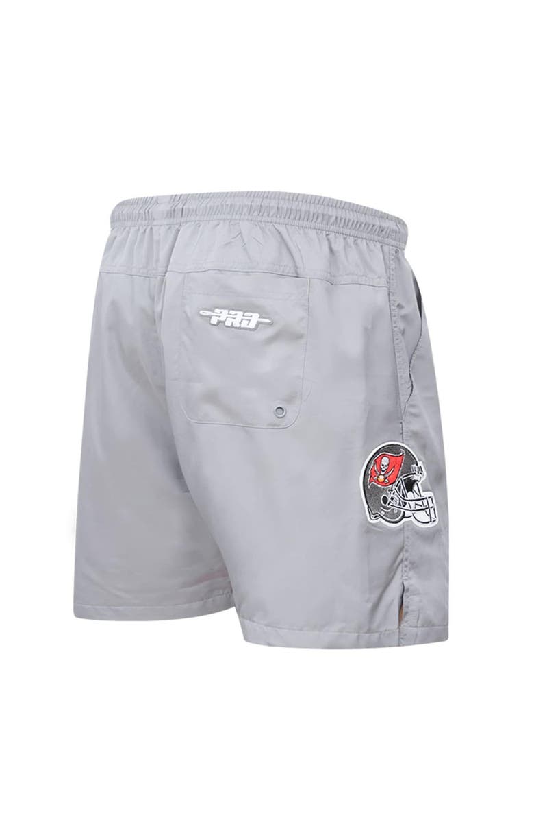 PRO STANDARD Men's Pro Standard Pewter Tampa Bay Buccaneers Woven Shorts, Alternate, color, Pewter