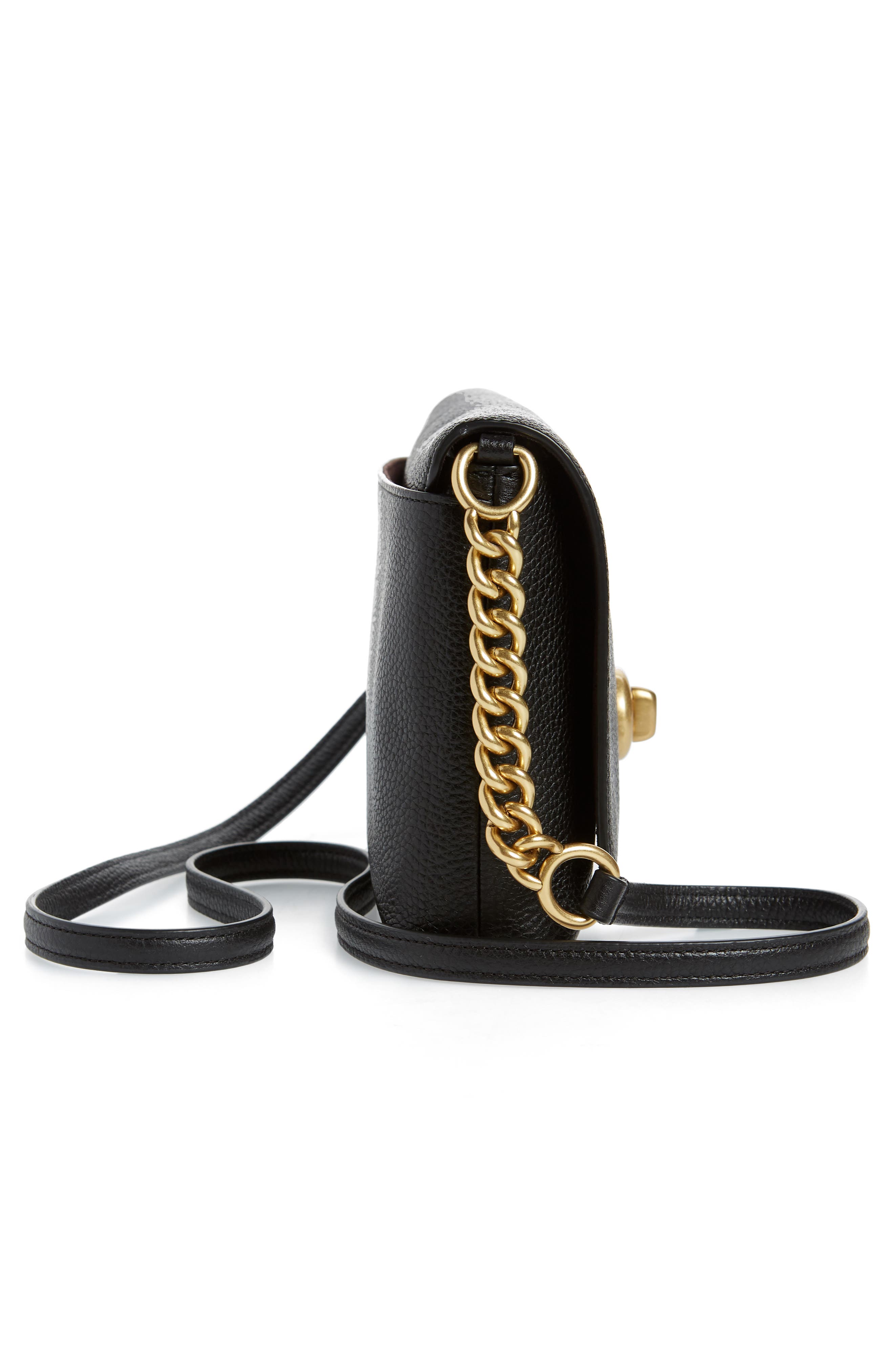 COACH Crosstown X Leather Crossbody Bag, Alternate, color, 