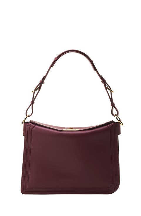 Compagnon Asymmetrical Bag In Leather