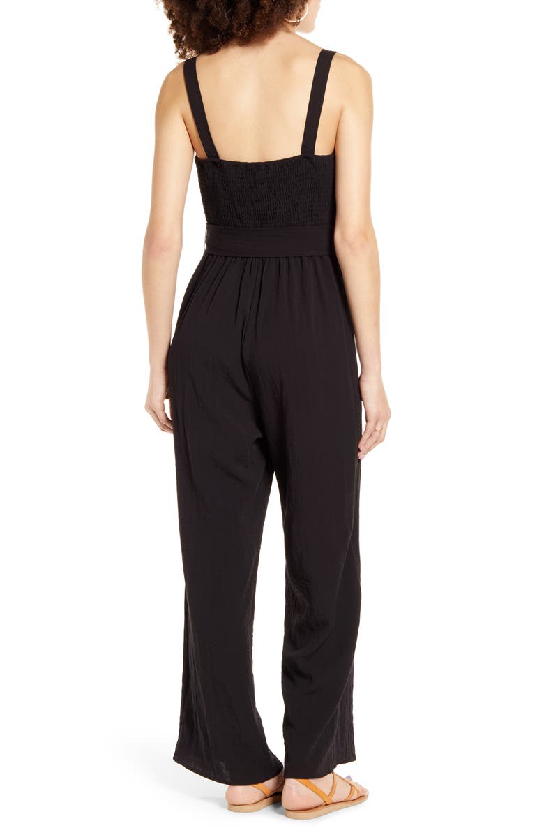 Band of Gypsies Geneva Sleeveless Jumpsuit, Alternate, color,