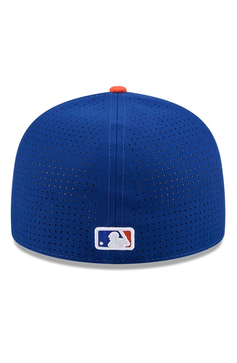 New Era Men's New Era Royal/Orange  New York Mets 2025 MLB All-Star Game Side Patch 59FIFTY Fitted Hat, Alternate, color, 