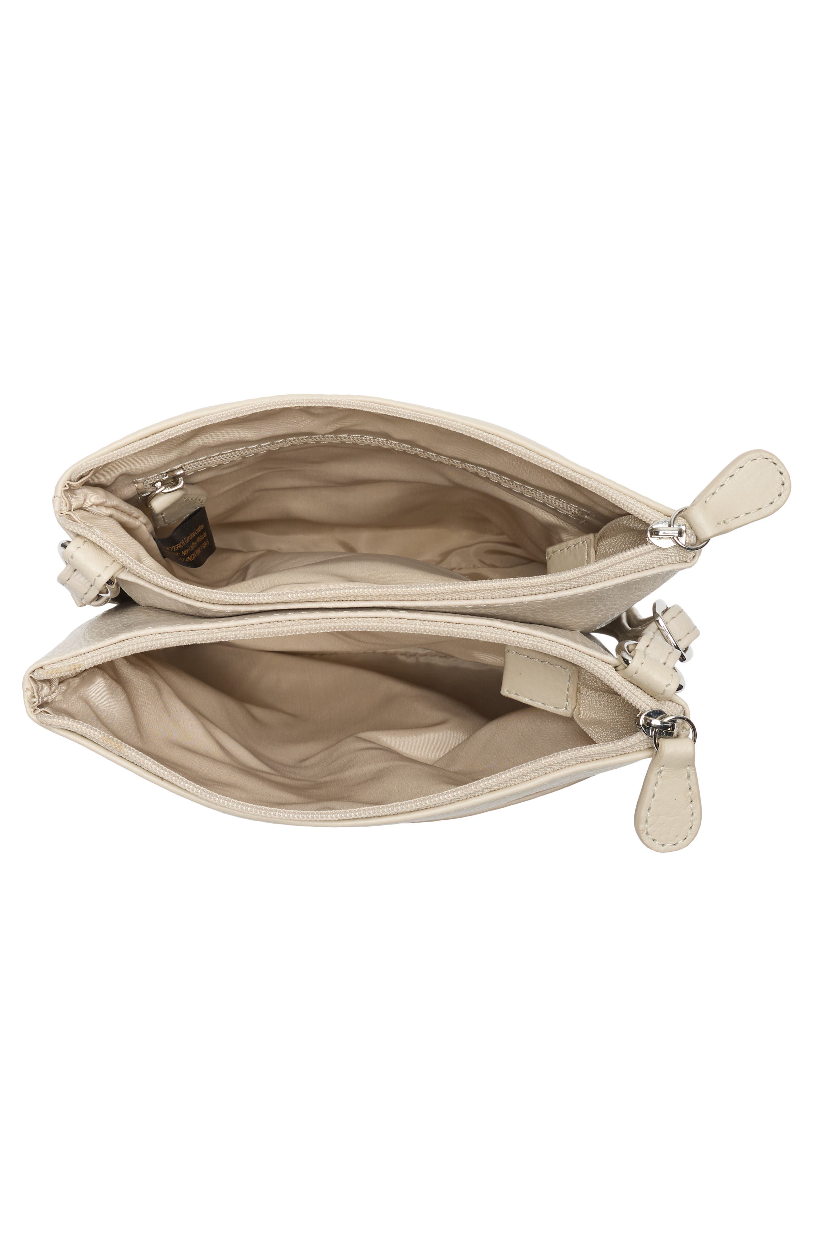 MUNDI SMALL LEATHER GOODS Felicia Crossbody Handbag, Alternate, color, Parchment