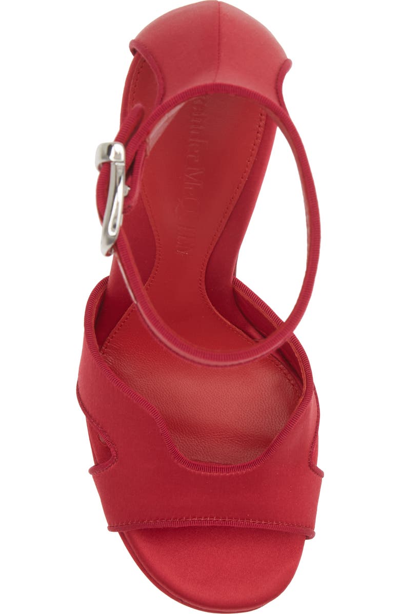 McQueen Butterfly Ankle Strap Platform Sandal, Alternate, color,