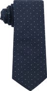 CONSTRUCT Dot Print Cotton Tie