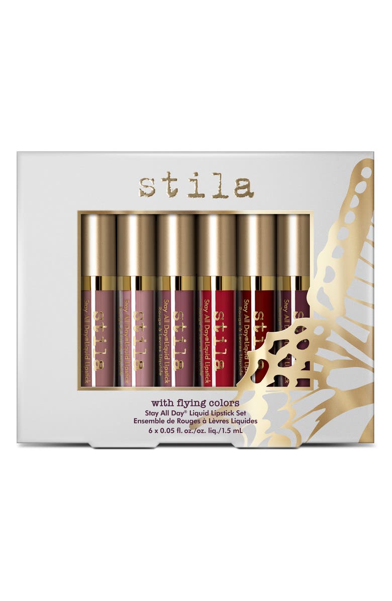 Stila With Flying Colors Stay All Day<sup>®</sup> Liquid Lipstick Set, Alternate, color,