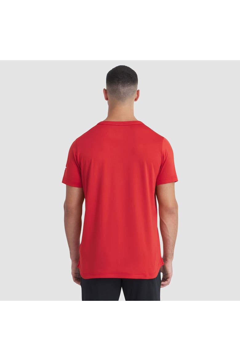 Men's Fanatics Red Carolina Hurricanes Authentic Pro Rink Tech T-Shirt, Alternate, color, Red